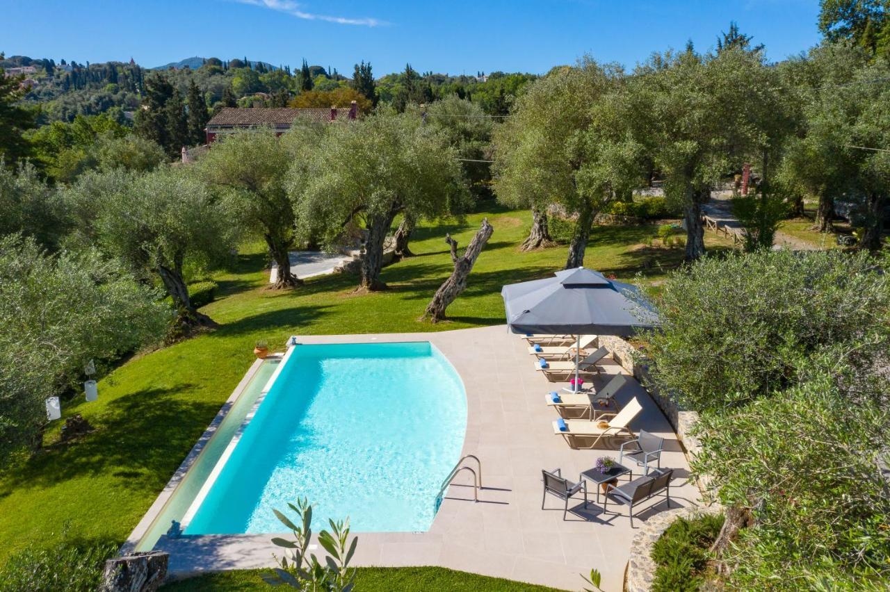 Villa Triklino Estate Áfra Exterior foto